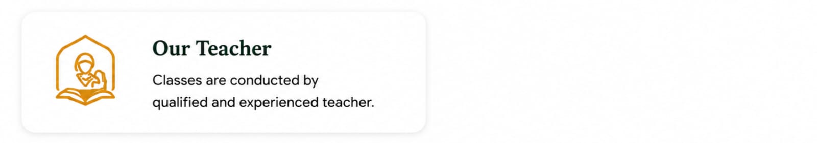 Our Teacher